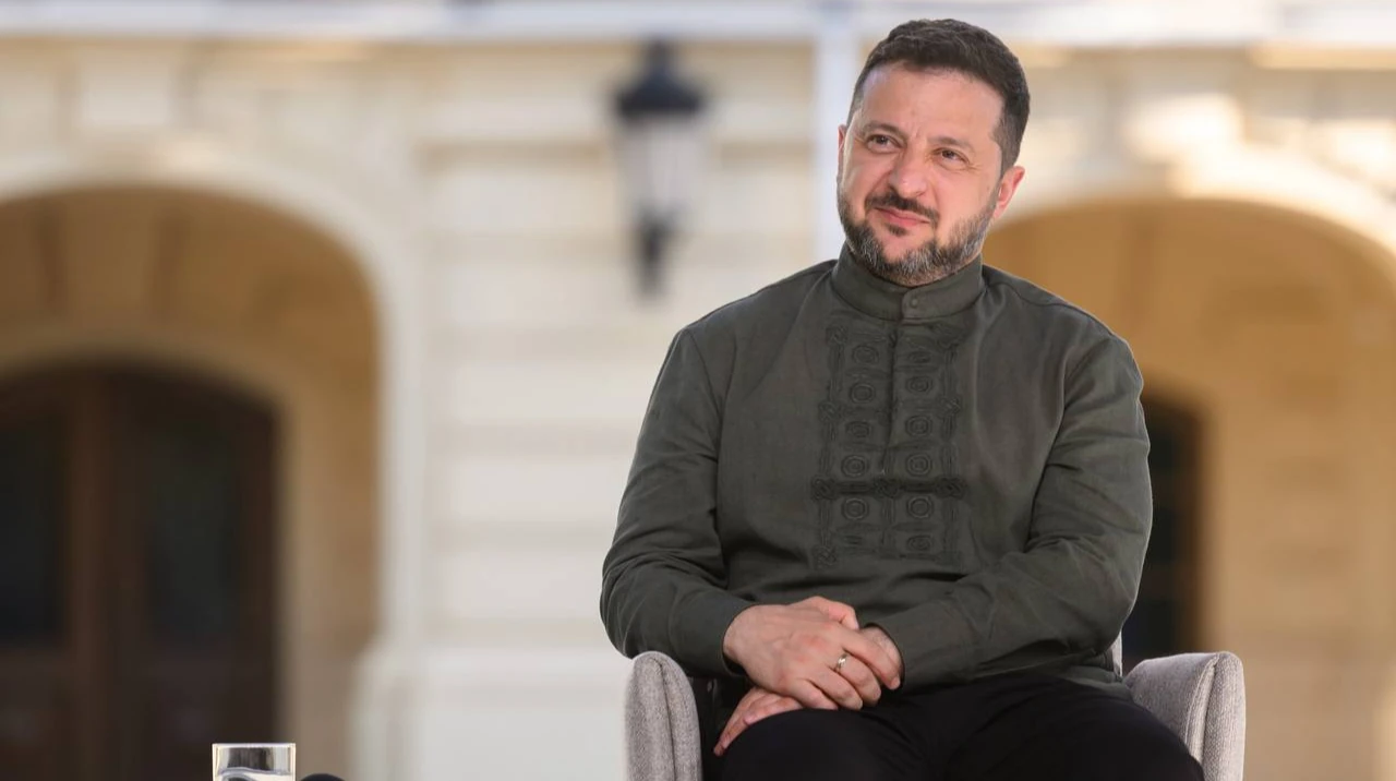 Президент України Володимир Зеленський під час вечірнього відеозвернення 31 серпня 2026 року